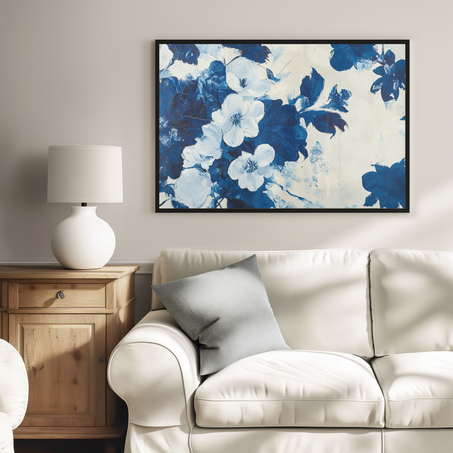 Chinoiserie Blue And White