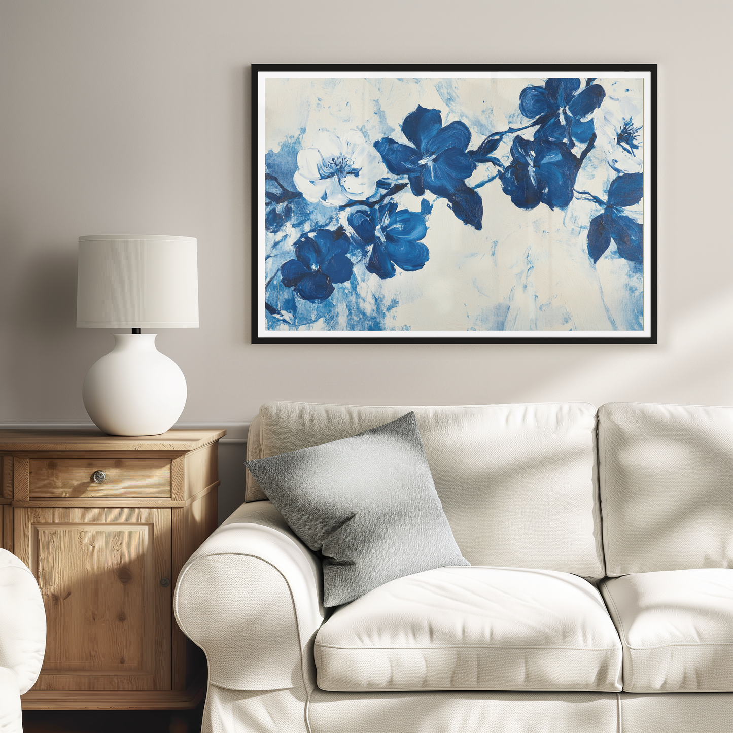 Chinoiserie Blue And White