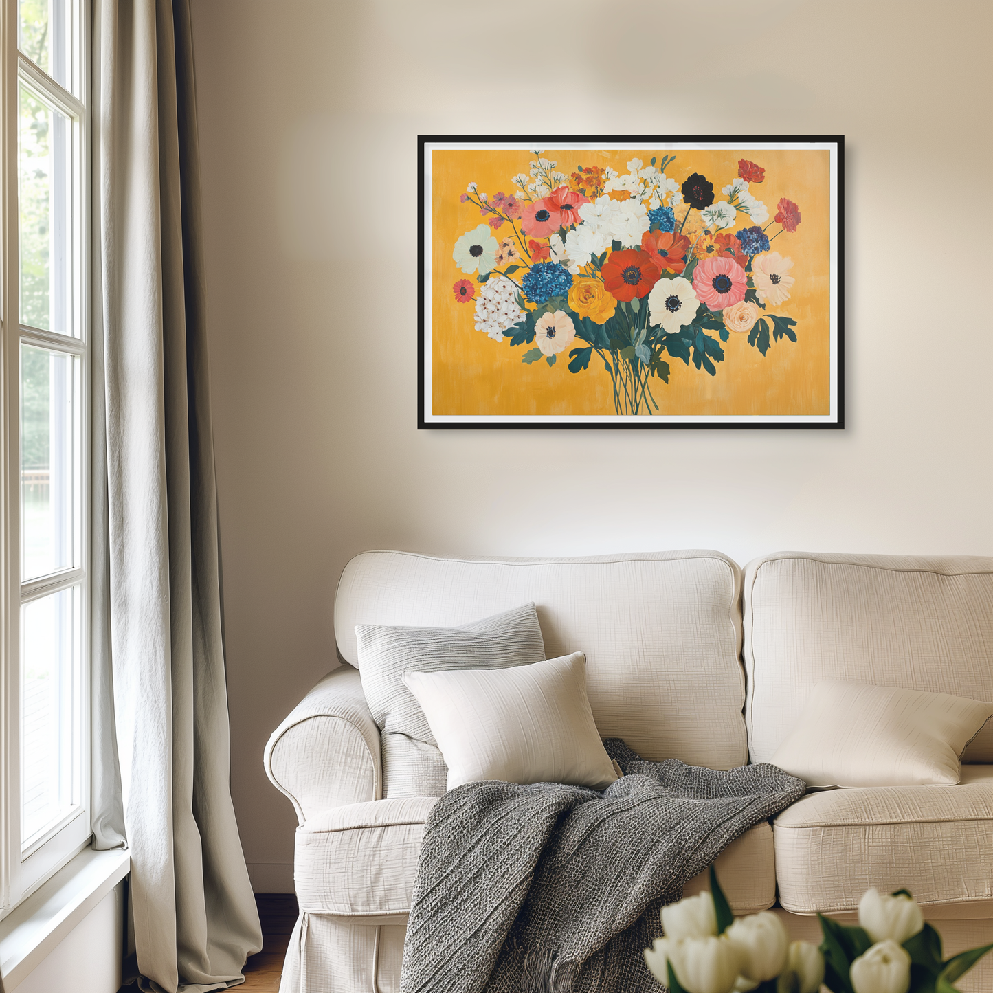 Retro Floral Bouquets