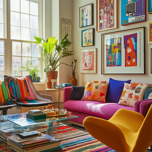 How to Choose Art That Complements Your Home’s Color Palette