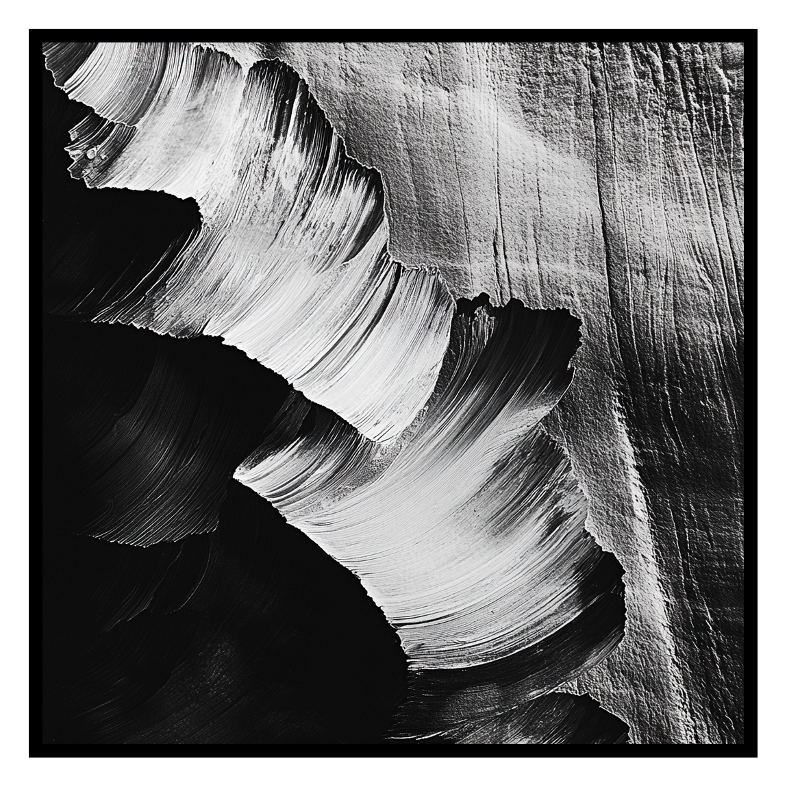 Abstract Brush Strokes