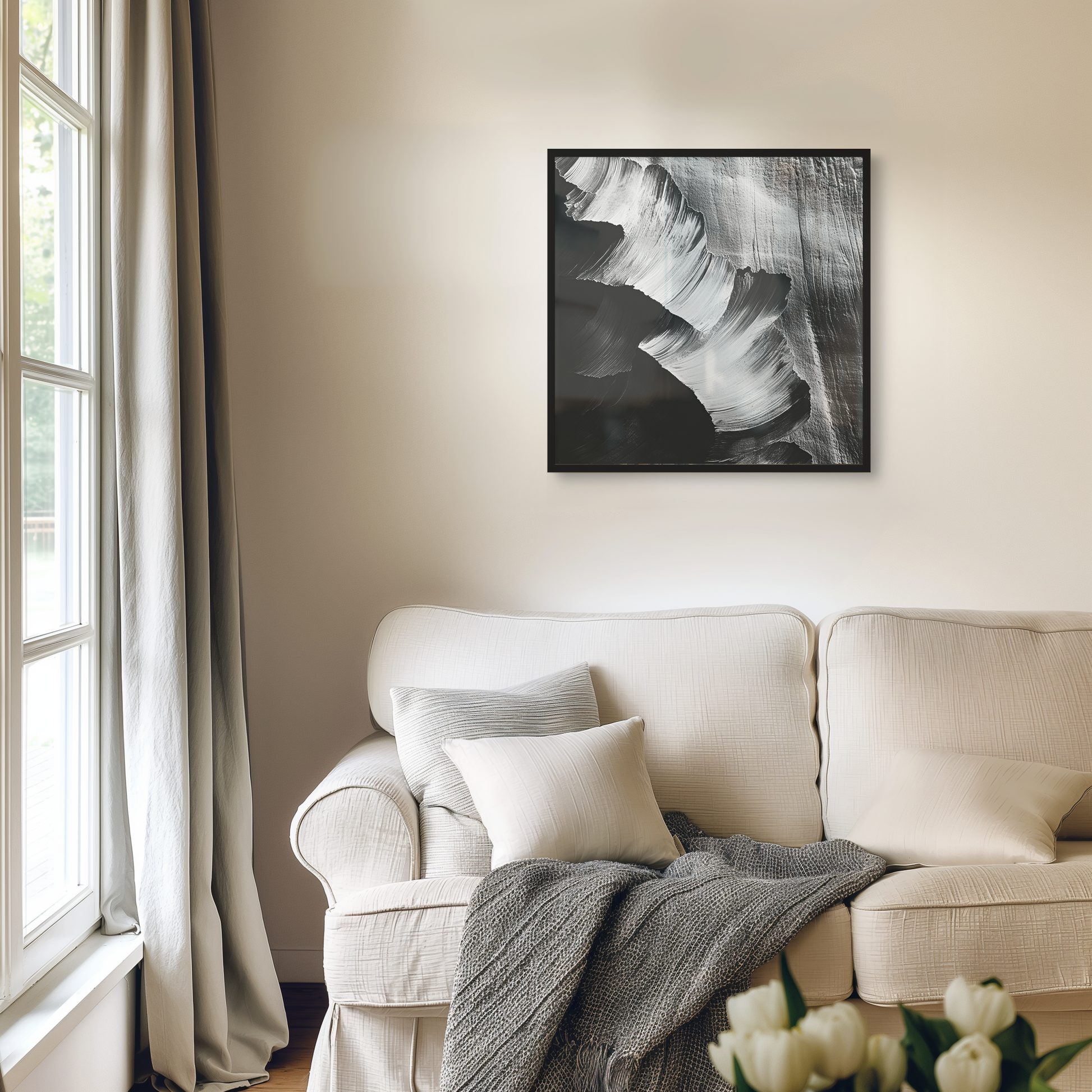 Abstract Brush Strokes