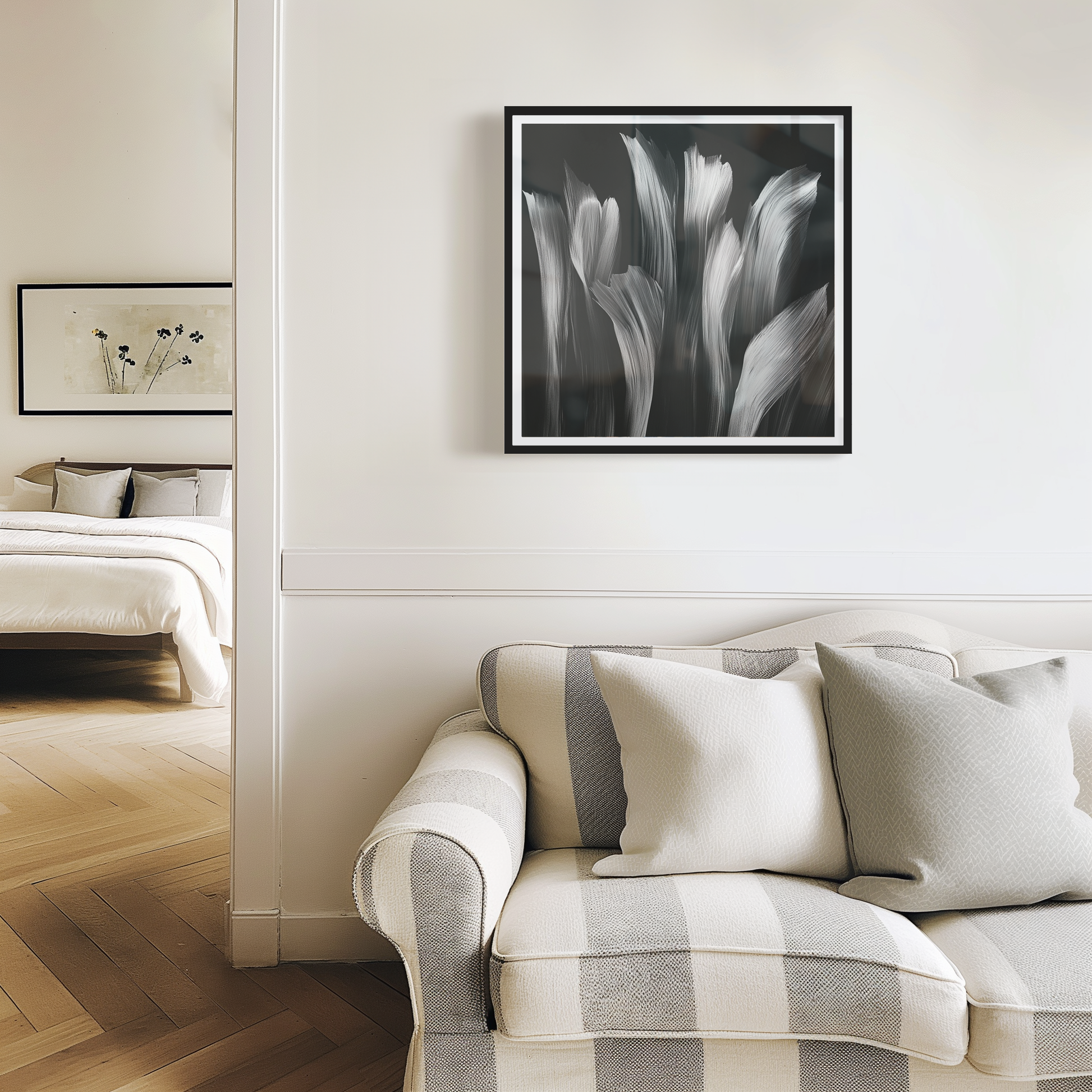 Abstract Brush Strokes