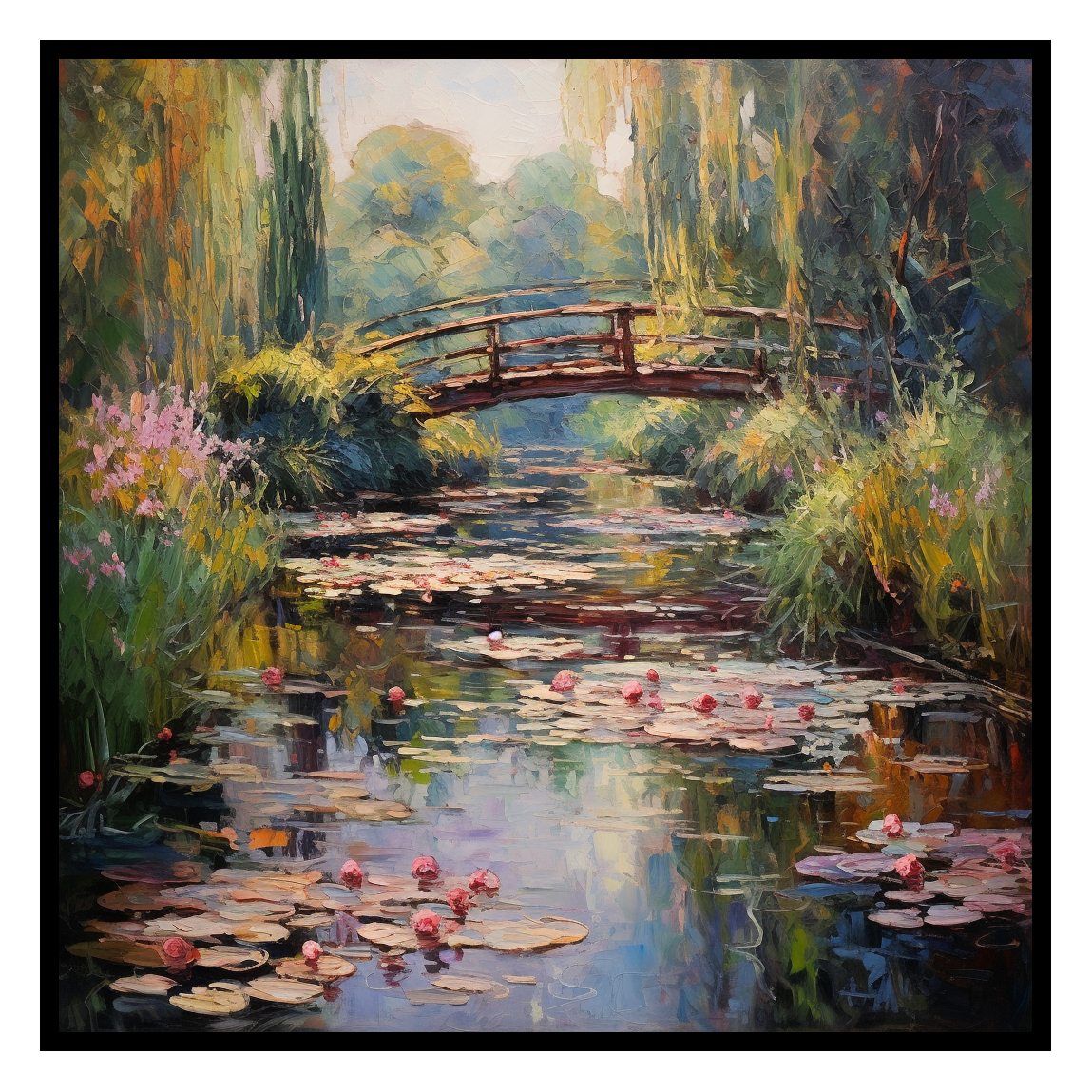 Bridge & Flowers
