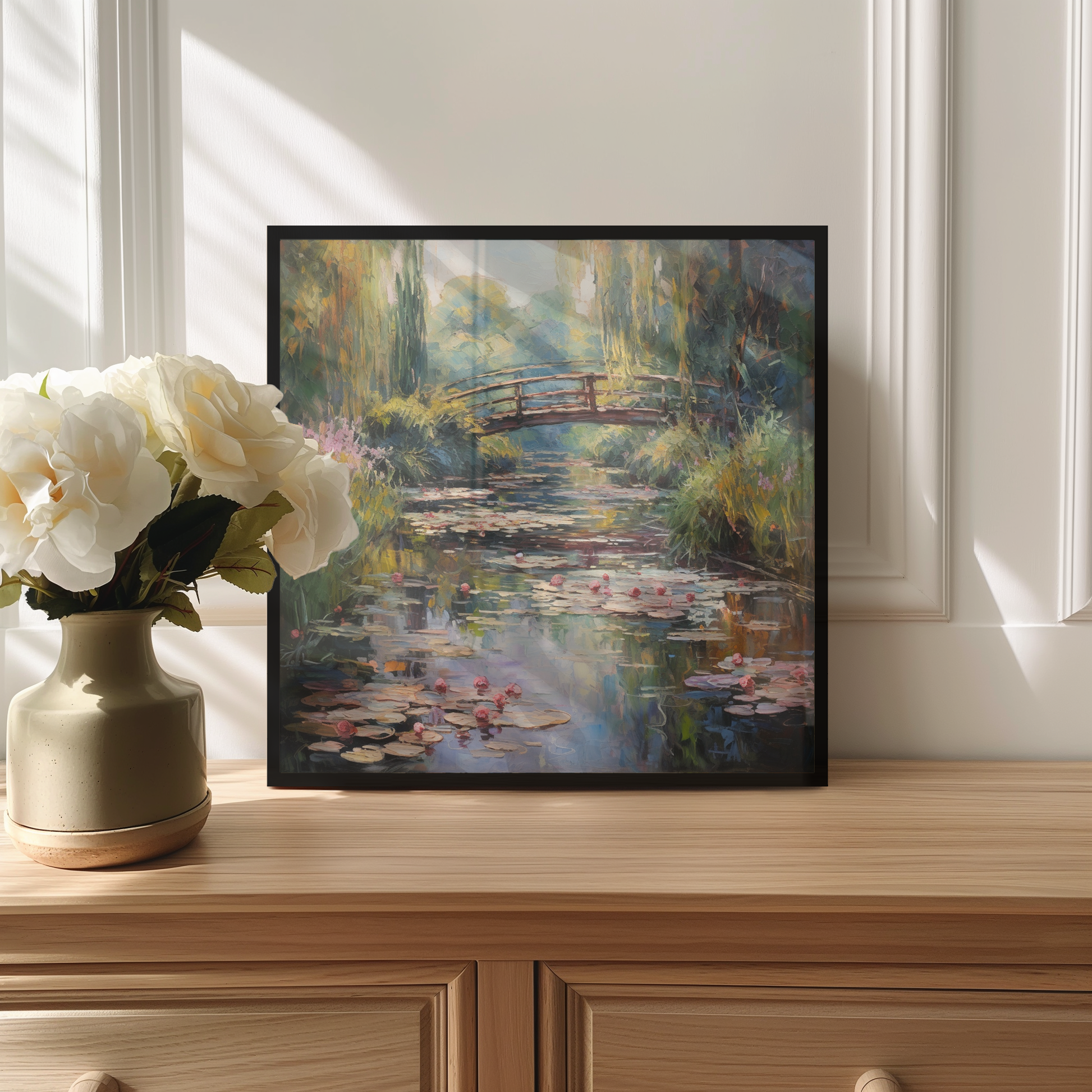 Bridge & Flowers