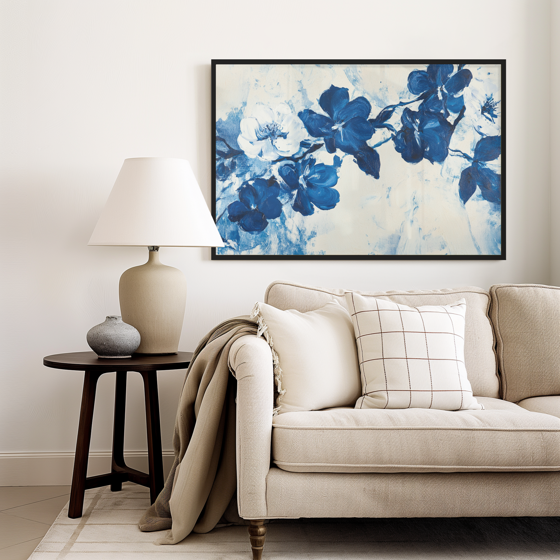 Chinoiserie Blue And White