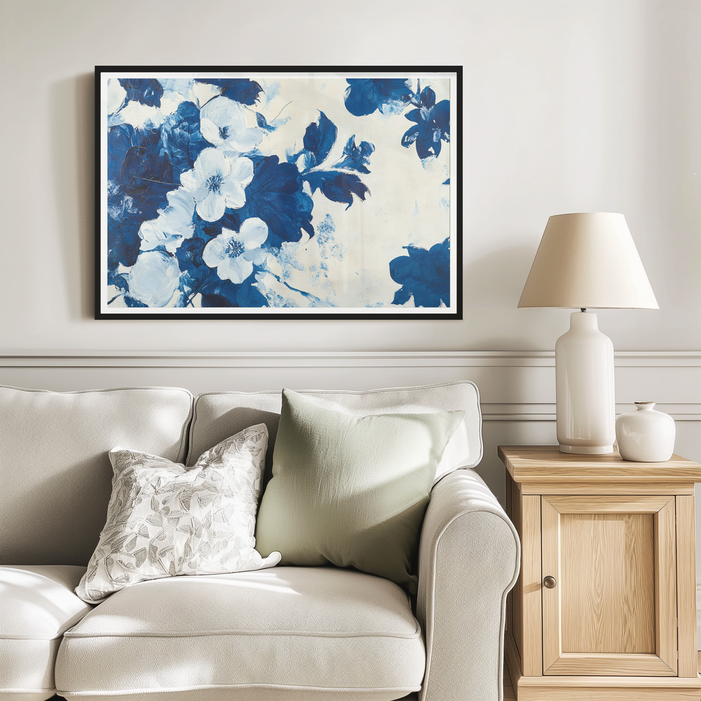 Chinoiserie Blue And White