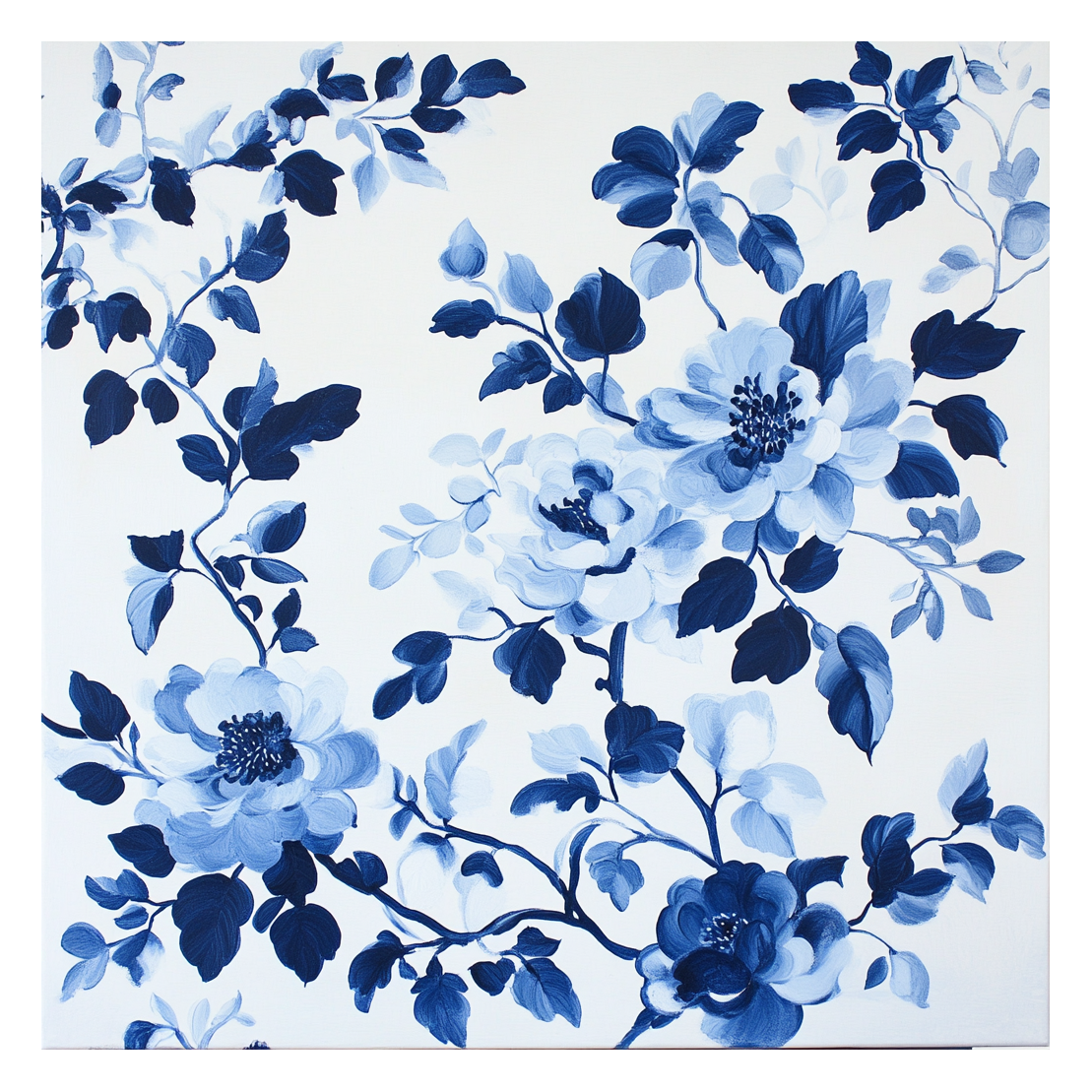 Chinoiserie Blue And White