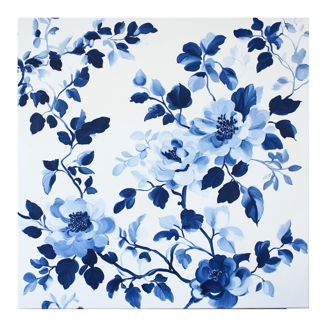 Chinoiserie Blue And White