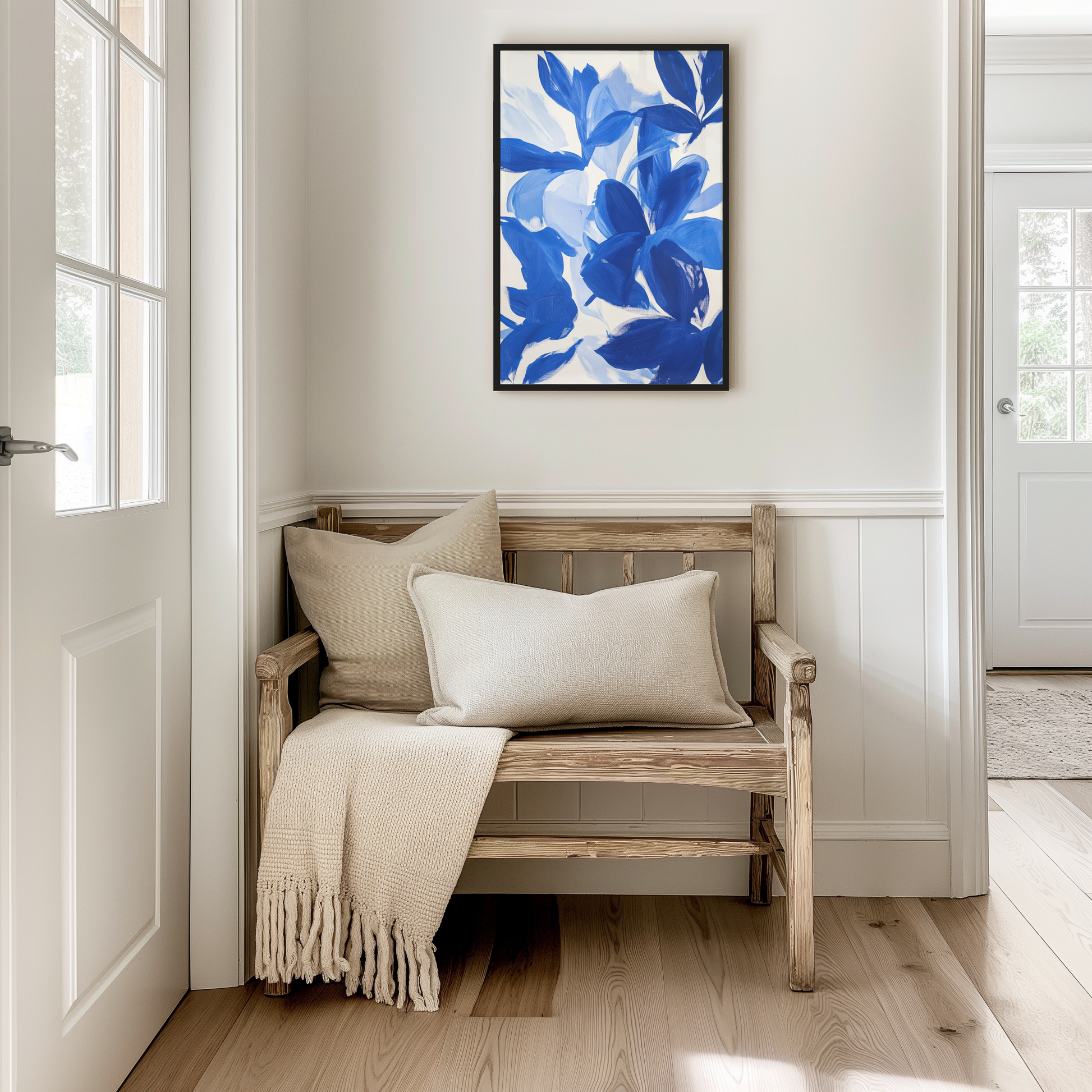 Chinoiserie Blue And White