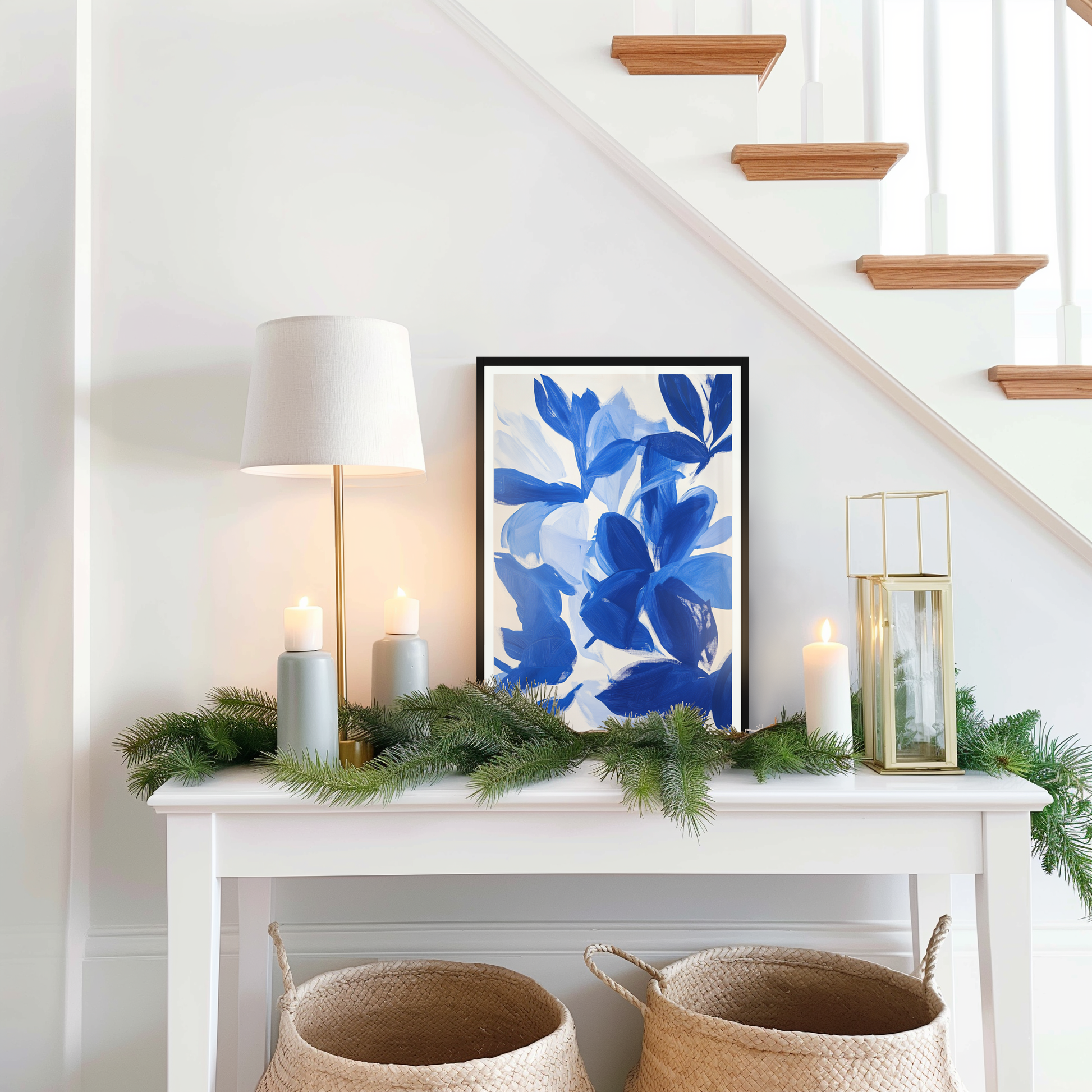 Chinoiserie Blue And White