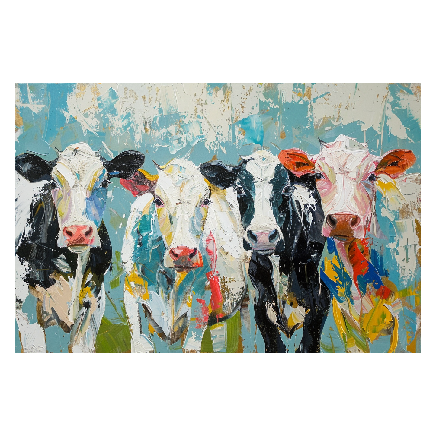 Colorful Cows
