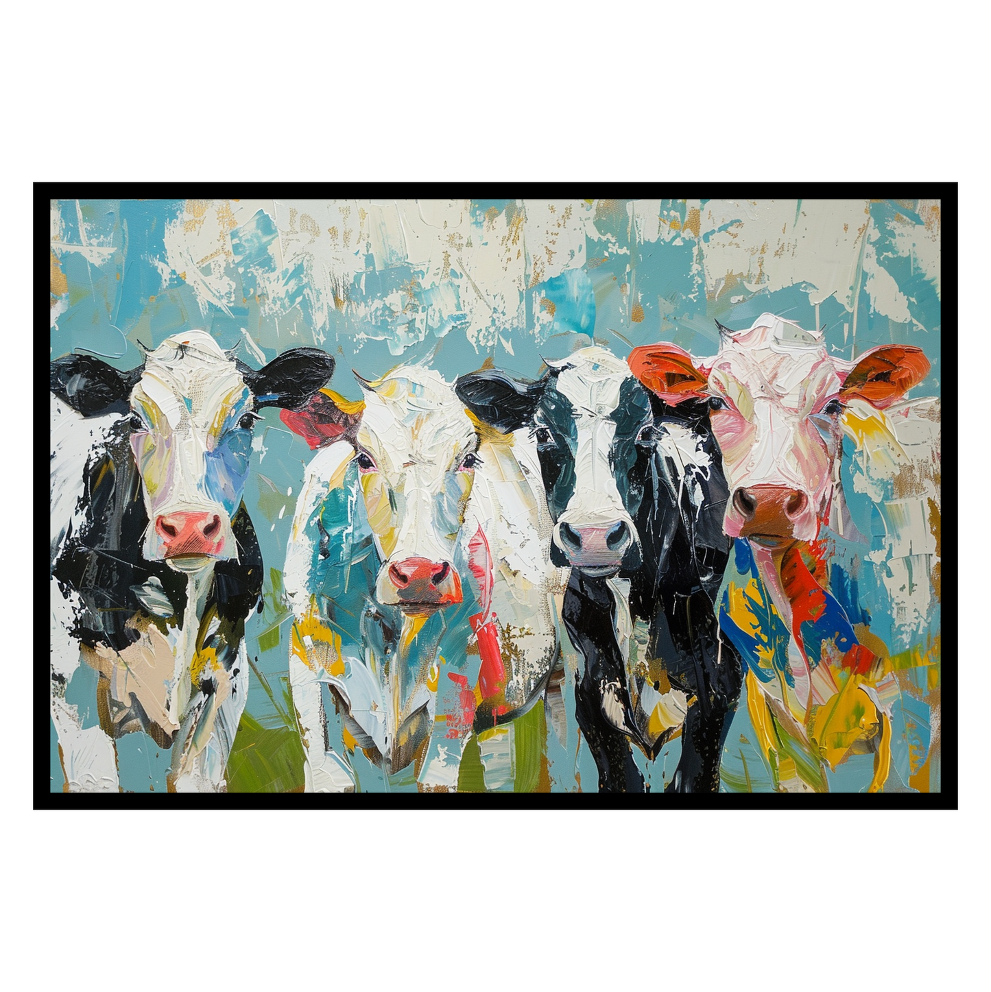 Colorful Cows