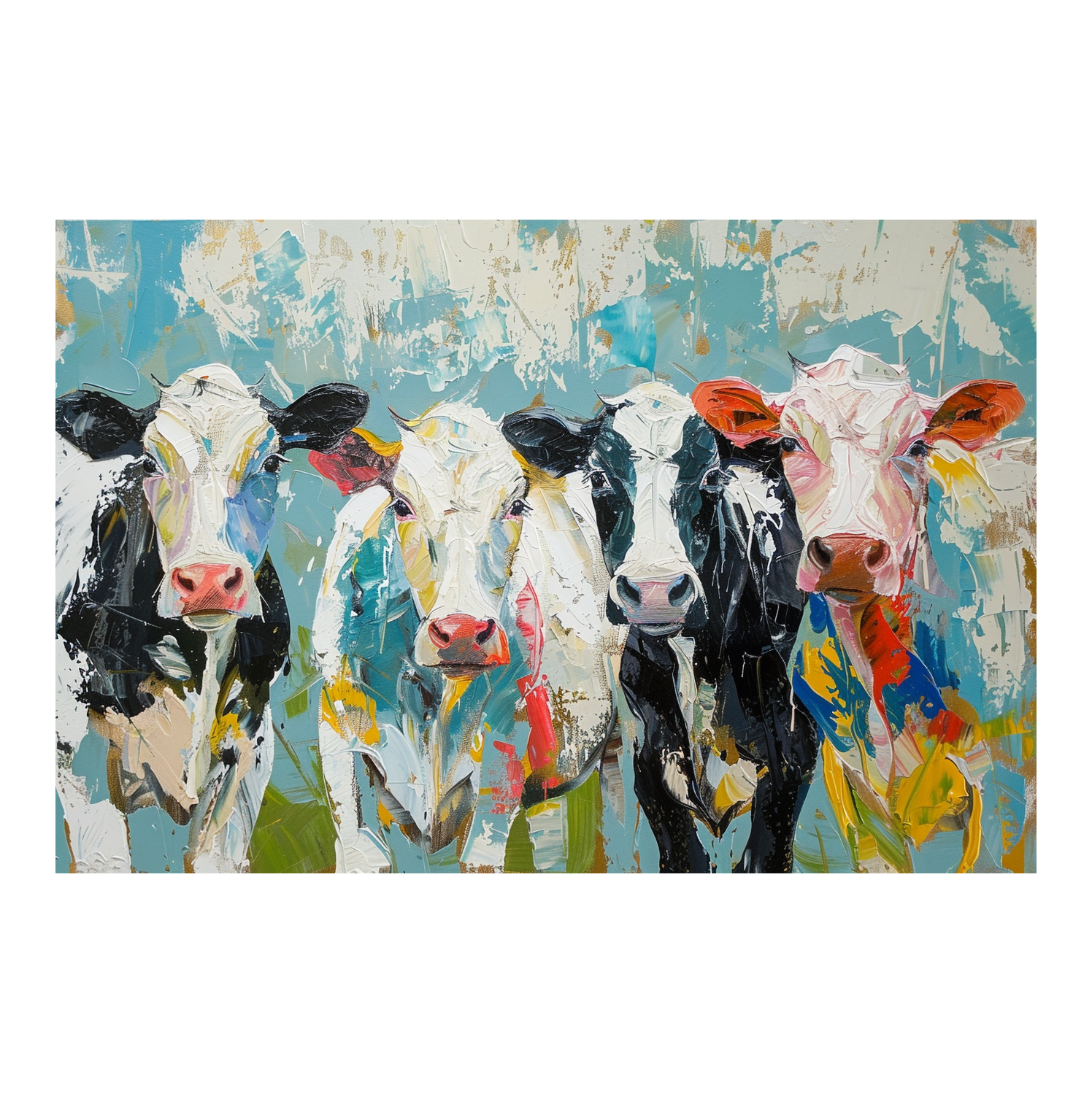 Colorful Cows