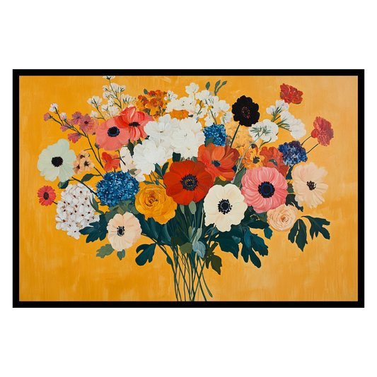 Retro Floral Bouquets